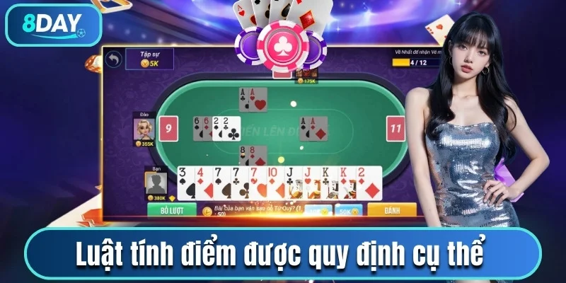 Luật tính điểm được quy định cụ thể 